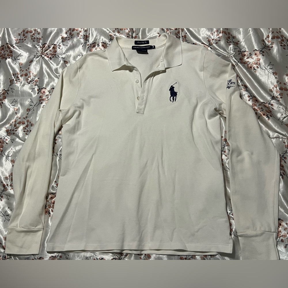 Ralph Lauren Cream Long Sleeve Sweater